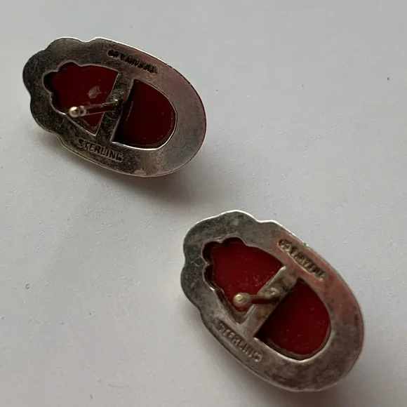 TIFFANY glass Scarab Earrings - Picture 8 of 16